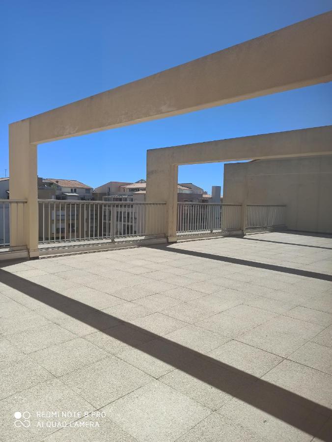 Port Studio Piscine, Parking, Prive,Navette Aeroport Agde Exterior foto