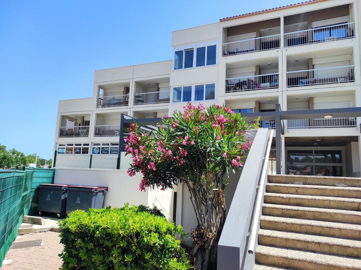 Port Studio Piscine, Parking, Prive,Navette Aeroport Agde Exterior foto